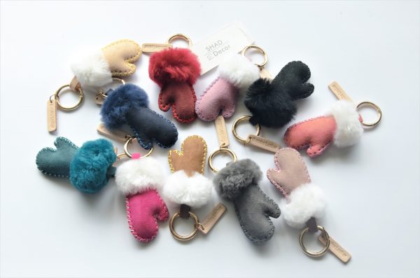 Leather Keychain - (K2019-1)