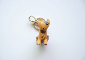 Genuine Leather Keychain - (K2019-A112)