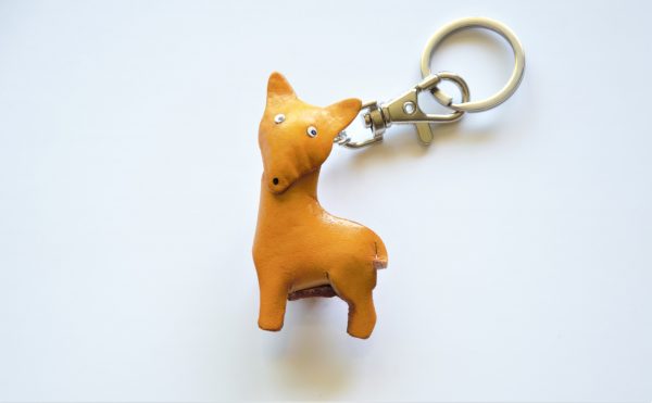 Genuine Leather Keychain - (K2019-A114)