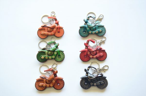 Genuine Leather Keychain - (K2019-A273)