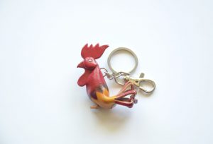 Genuine Leather Keychain - (K2019-A363)
