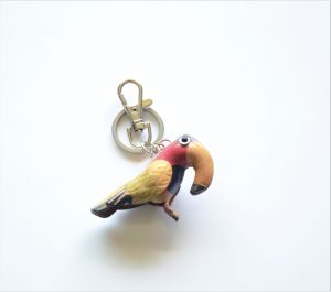 Genuine Leather Keychain - (K2019-A388)