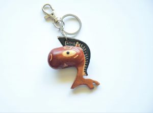 Genuine Leather Keychain - (K2019-A429)