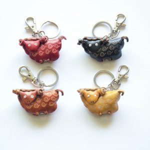 Genuine Leather Keychain – (K2019-A46)